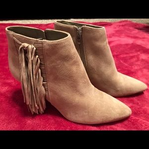 Marc Fisher Fringe Booties